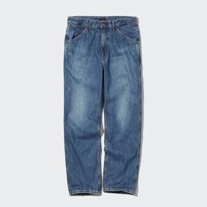 Uniqlo Women's Wide Leg Jeans in Blue